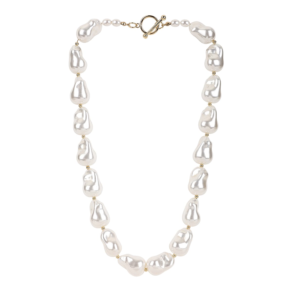 Baroque Pearls Single Strand Necklace