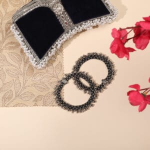 Anklets, Silver anklets, beads anklet, charms anklet, rajasthani anklet