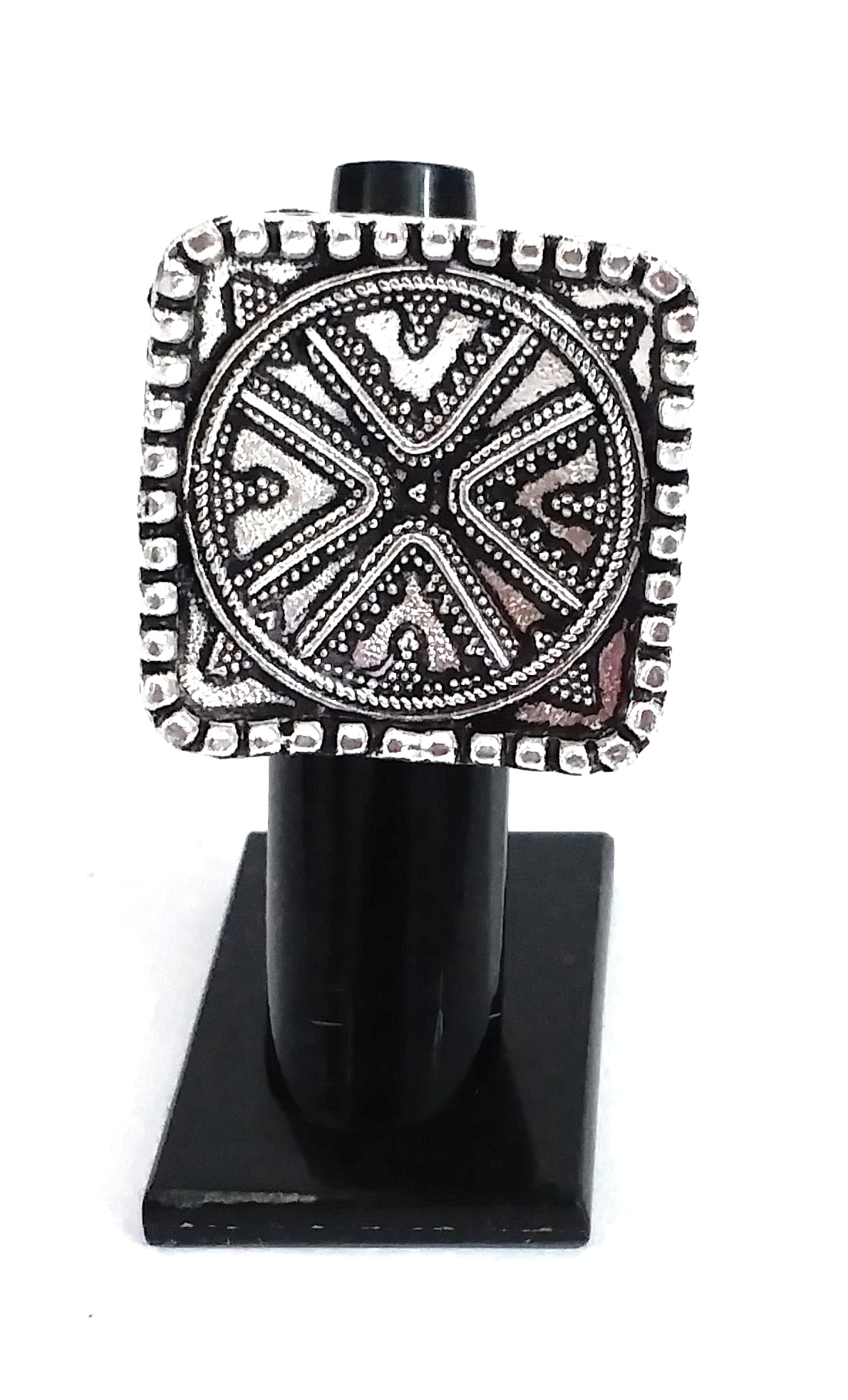 Silver ring, Finger ring, Black metal ring, rings, Oxidised ring, hoopsnloops