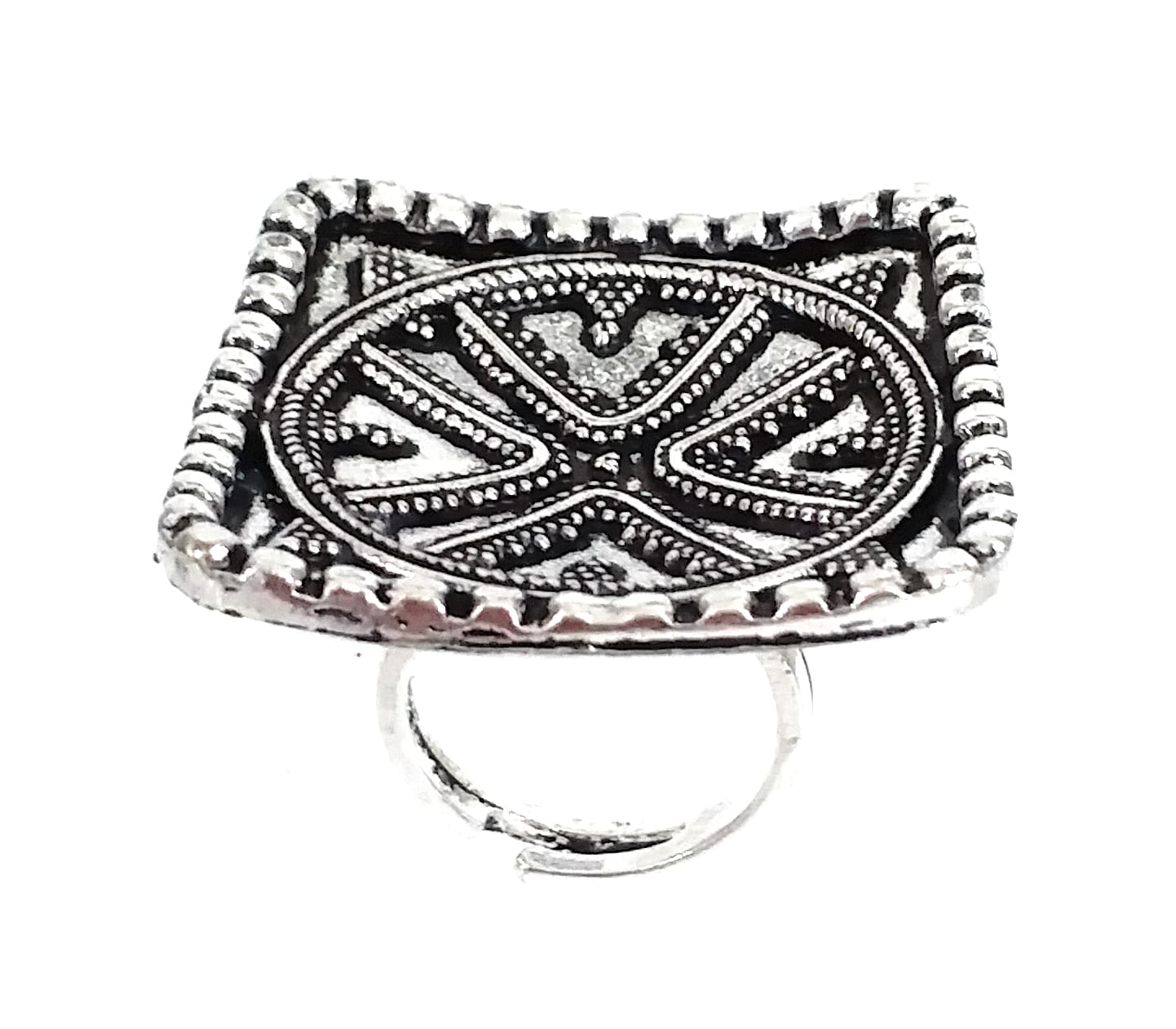 Boho ring, Silver ring, Finger ring, Black metal ring, rings, Oxidised ring, hoopsnloops