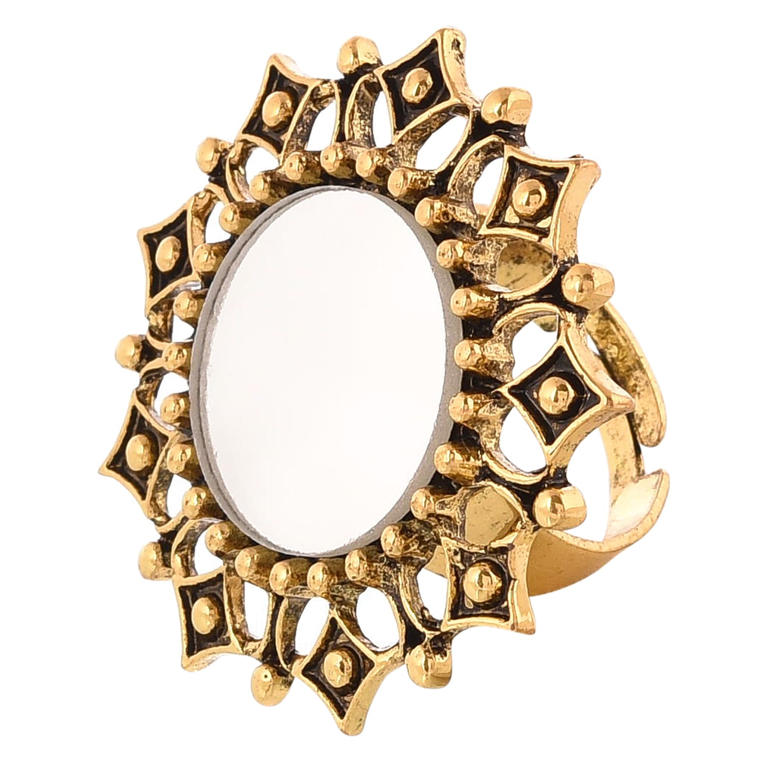 Golden ring,Silver ring, Finger ring, Black metal ring, rings, Oxidised ring, hoopsnloops, mirroe ring, trishul ring