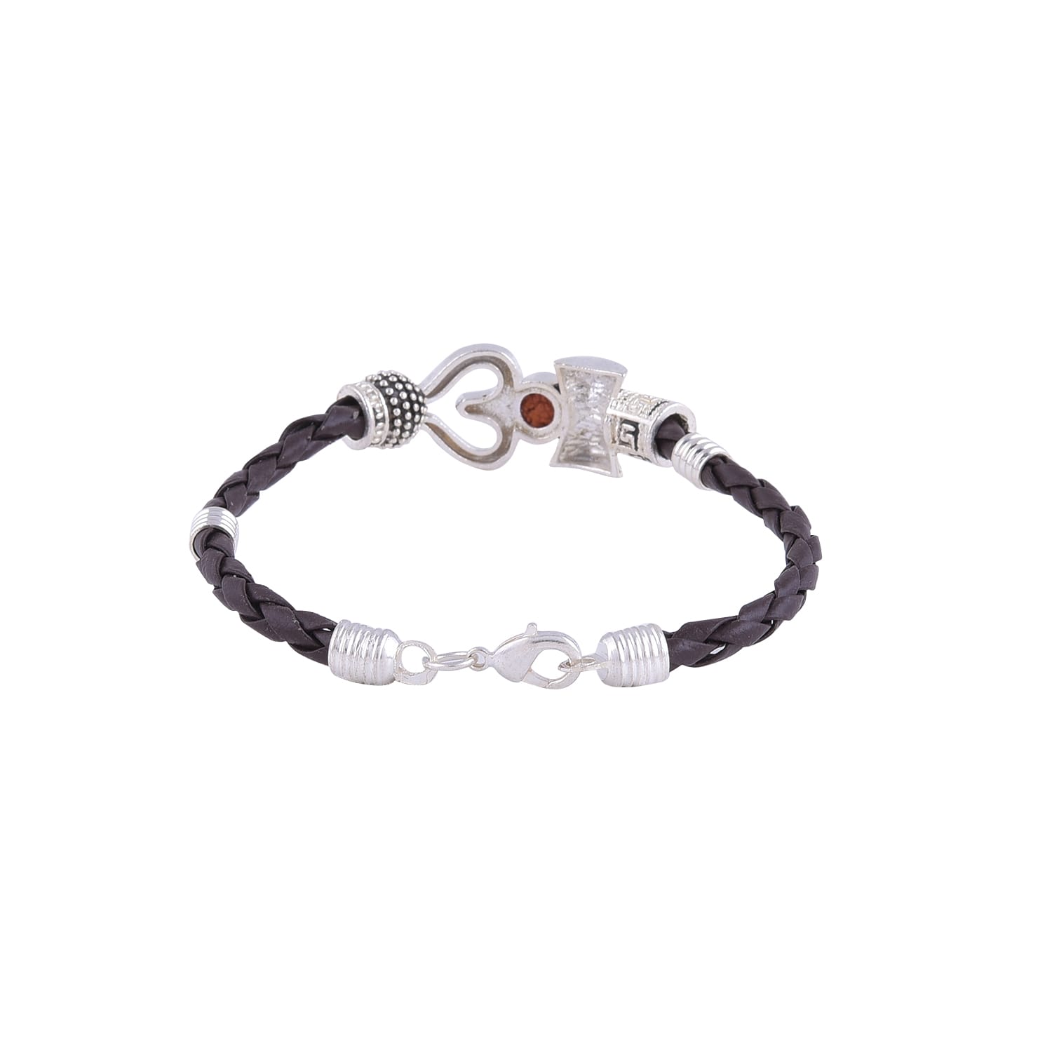 Silver Trishul Bracelet, Trishul bracelet, golden trishul bracelet, rudraksha trishul bracelet