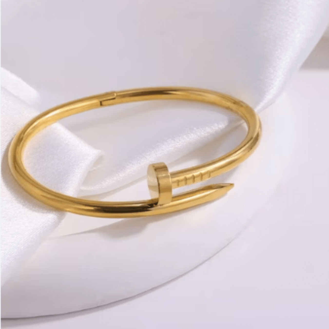 Cartier nail bracelet Golden bracelet Silver bracelet