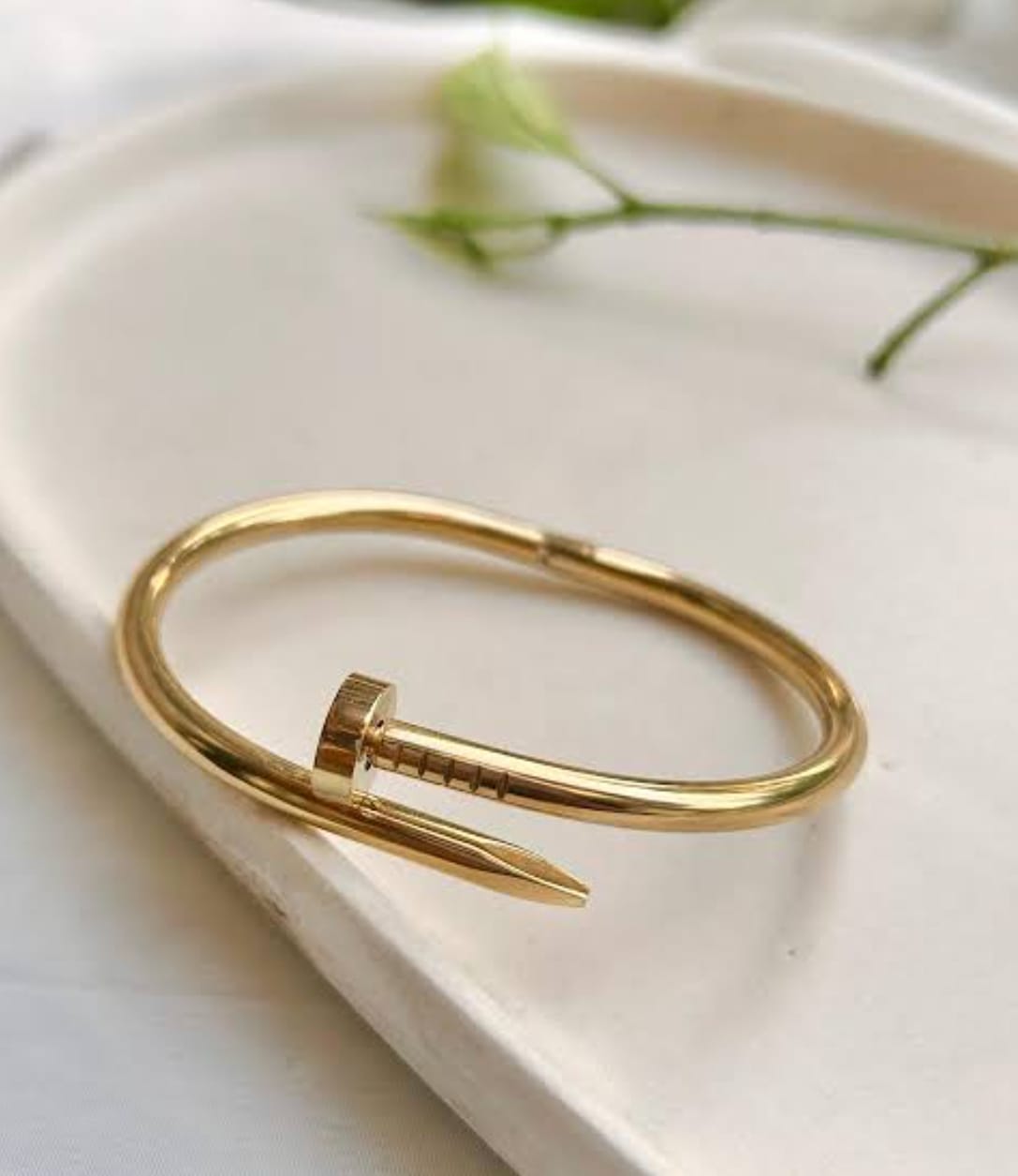 Cartier nail bracelet Golden bracelet Silver bracelet unisex beacelet